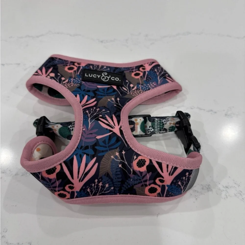 NEW Lucy & Co. The Making Magic Reversible Basic Dog Harness size small